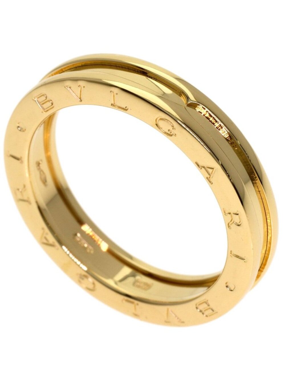 Bvlgari B.zero1 Band 64 Ring 18k Yellow Gold